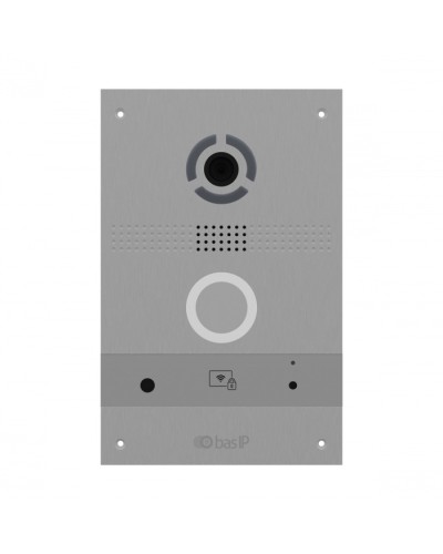 Панель вызывная индивидуальная BAS-IP AV-08FB SILVER во Владимире Вызывные видеопанели малоабонентные Pintop.ru