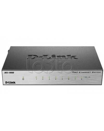 Коммутатор D-Link DES-1008D/L2B во Владимире Коммутаторы Pintop.ru