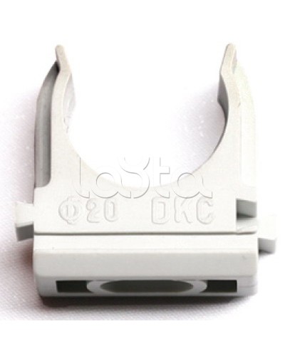 Держатель с защелкой, д.20 мм DKC 51020 во Владимире Держатели, клипсы, скобы Pintop.ru