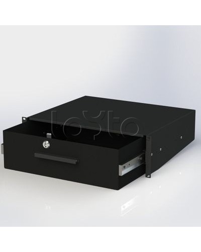 Ящик выдвижной с ключом RAL9005 DKC R5ITCPD2HEB во Владимире Крепежные изделия Pintop.ru