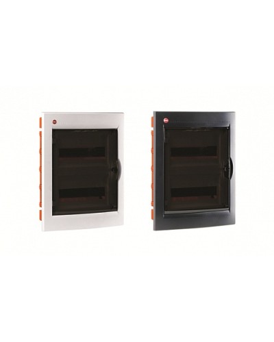 Щиток встраиваемый 24 мод.,IP 41 , черный DKC 82524 во Владимире Аксессуары для стоек и шкафов Pintop.ru