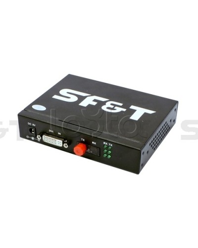 Передатчик DVI и ИК по оптоволокну SF&T SFD11S5T во Владимире Видеоусилители, Модуляторы, Делители Pintop.ru