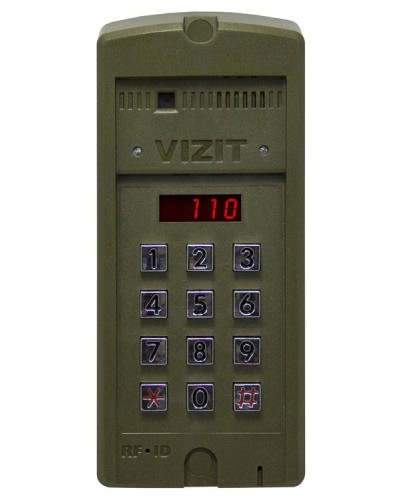 Блок вызова до 100 абонентов Vizit БВД-SM110FCP во Владимире Блоки вызова многоабонентные Pintop.ru